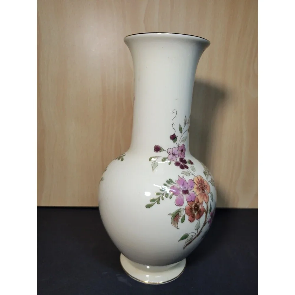 Vintage Zsolnay Hand Painted Vase Hungary Limited Edition
